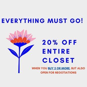 END OF SUMMER SALE! MAKE ME AN OFFER! BUNDLE!